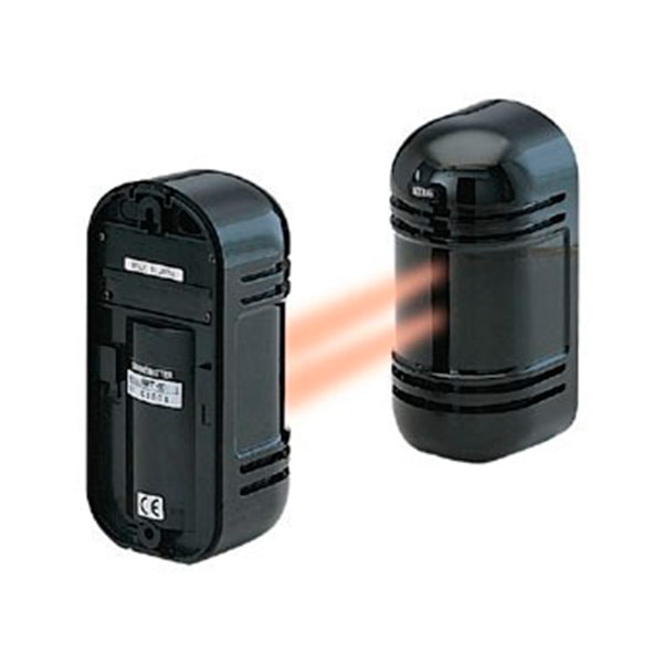 Barreras infrarrojas de doble haz alcance 80m Exterior