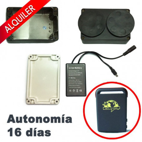 Alquiler Localizador con caja estanca lapa