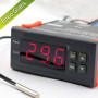 Termostato 12V Controlador de TEMPERATURA DIGITAL con Sonda,Rele,Frio,Camaras,Grow