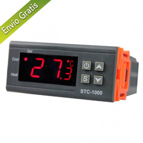 Termostato Digital De Descongelación De Un Solo Sensor, Controlador De  Temperatura, 220V Para Almacenamiento De Refrigeración De Camiones De  Refrigeración ANGGREK Otros