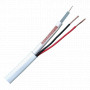 Cable combinado RG59 y alimentación para instalaciones CCTV. Rollo de 100 metros