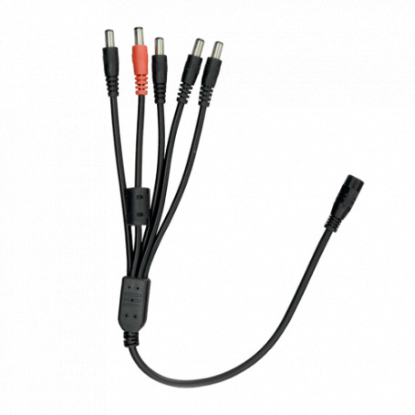 Distribuidor de alimentación para 5 cámaras