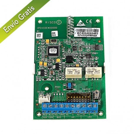 Risco RP432EW8 – Receptor via radio 32 zonas