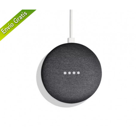 Google Home Mini Altavoz Inteligente y Asistente Carbón