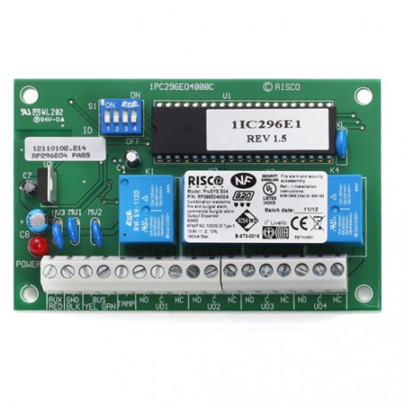 EXPANSOR 4 SALIDAS RELÉ – LightSYS/ProSYS Plus