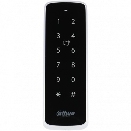 Lector interior / exterior con lector tarjeta y teclado tipo mifare 13.56mhz