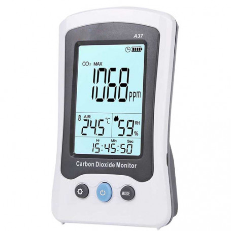 Medidor de CO2, temperatura y humedad