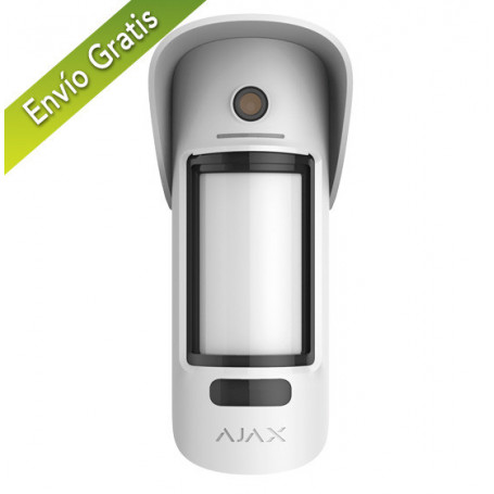 Detector exterior con cámara de fotos Ajax