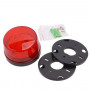 Luz roja LED para alarma con Strobe 12v