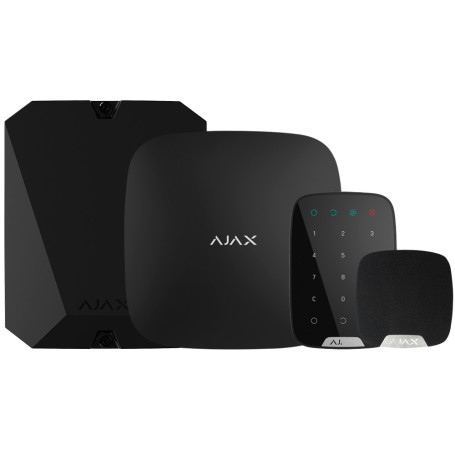 Alarma vía Radio HUB 1 Ajax + Multitransmiter + teclado + sirena interior convierte tu vieja alarma negra