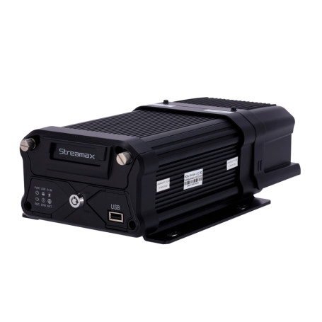 Streamax Grabador NVR para embarcar en vehículo 4 CH AHD y 1 CH IP