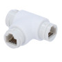 Adaptador RJ45 Conector entrada RJ45 hembra